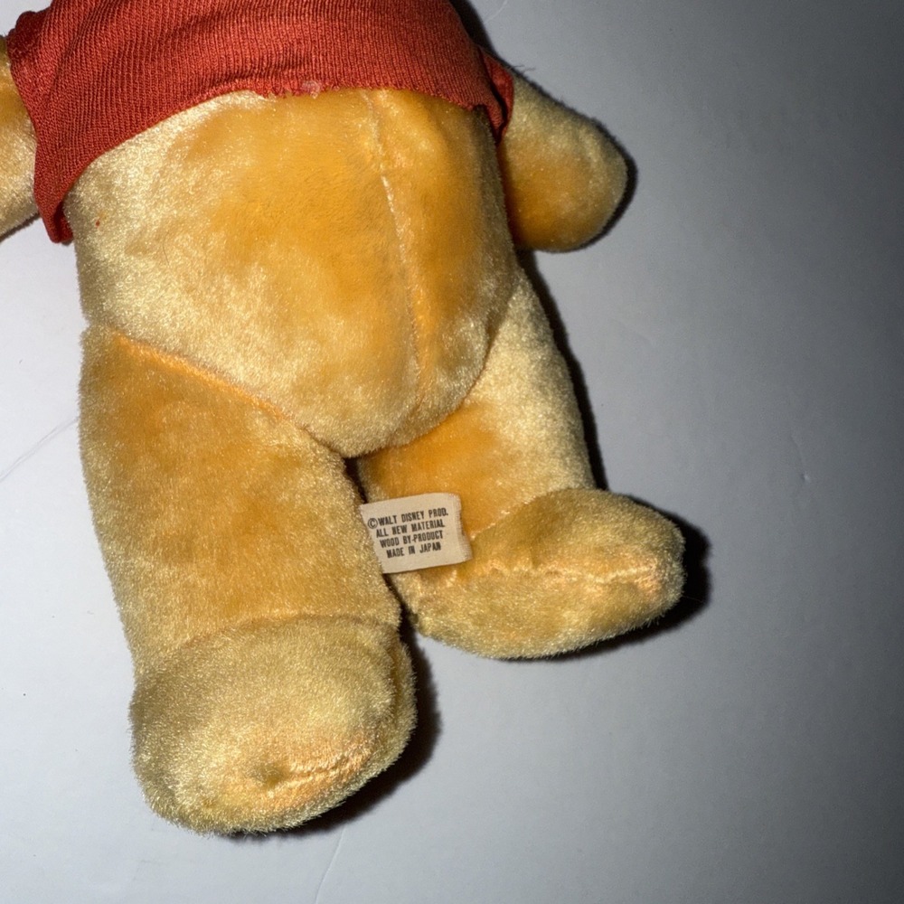 Vintage rare 1960s Winnie The Pooh Plush Teddy Bear - Picture 6 of 12